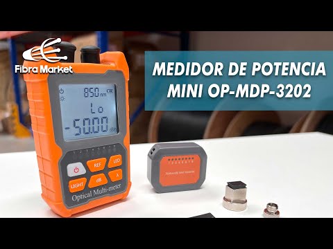 Medidor de potencia mini con VFL | FibraMarket