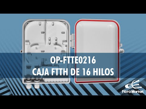 OP-FTTE0216 ARMADO DE CAJA FTTH DE 16 HILOS