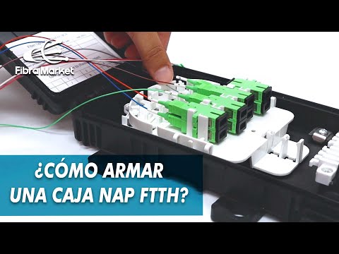 Tutorial Rápido ¿Cómo armar una caja nap FTTH? | FibraMarket