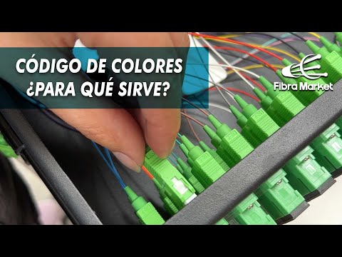 Cuál es el codigo de colores de fibra optica | FibraMarket