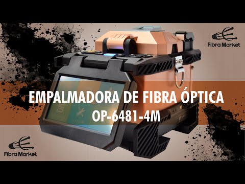 EMPALMADORA DE FIBRA OPTICA OP-6481-4M FibraMarket (Por núcleo)