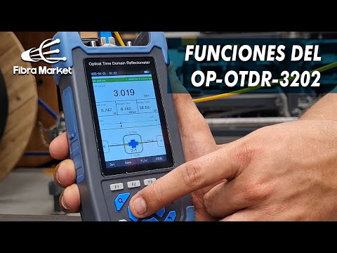 OTDR 3202 Unboxing | Detalles técnicos