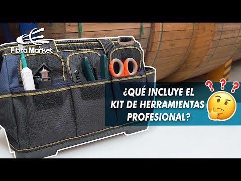 Unboxing de un kit profesional de herramientas para fibra optica| FibraMarket