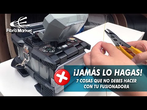 7 cosas que no debes hacer con tu fusionadora | FibraMarket