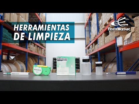 Herramientas de limpieza fibra óptica