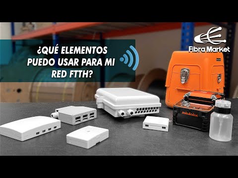 ¿Que elementos puedo usar para una red FTTH? | FibraMarket