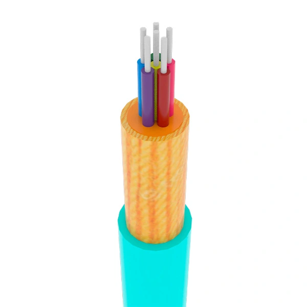 OM3 12 fibras Cable Monotubo Dielectrico Multimodo