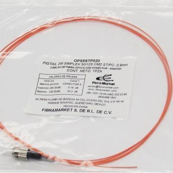 Pigtail ST PC SIMPLEX OM2 2M fibra optica Pigtail ST PC SIMPLEX OM2 2M fibra optica