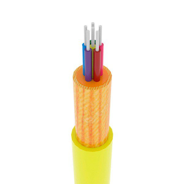 Cable FO Int/Ext Dieléctrico Multimodo OM3 50/125 6 fibras