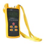 medidor de potencia amarillo