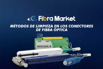 cómo limpiar conectores de fibra óptica