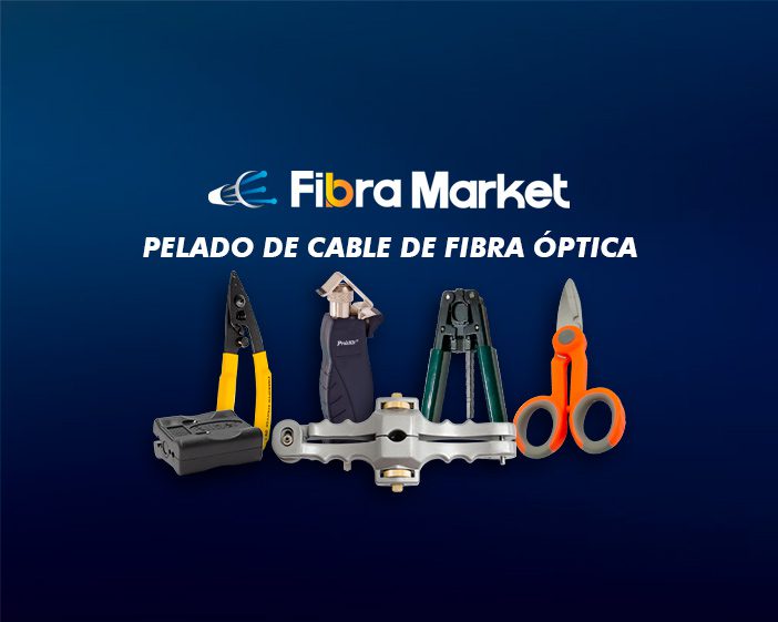 pelado de cable de fibra óptica