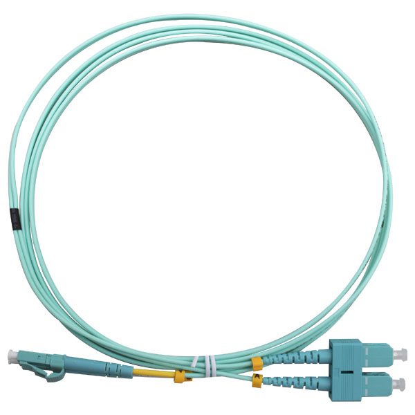 2m duplex 50-125 om4 aqua lcpc scpc frontal