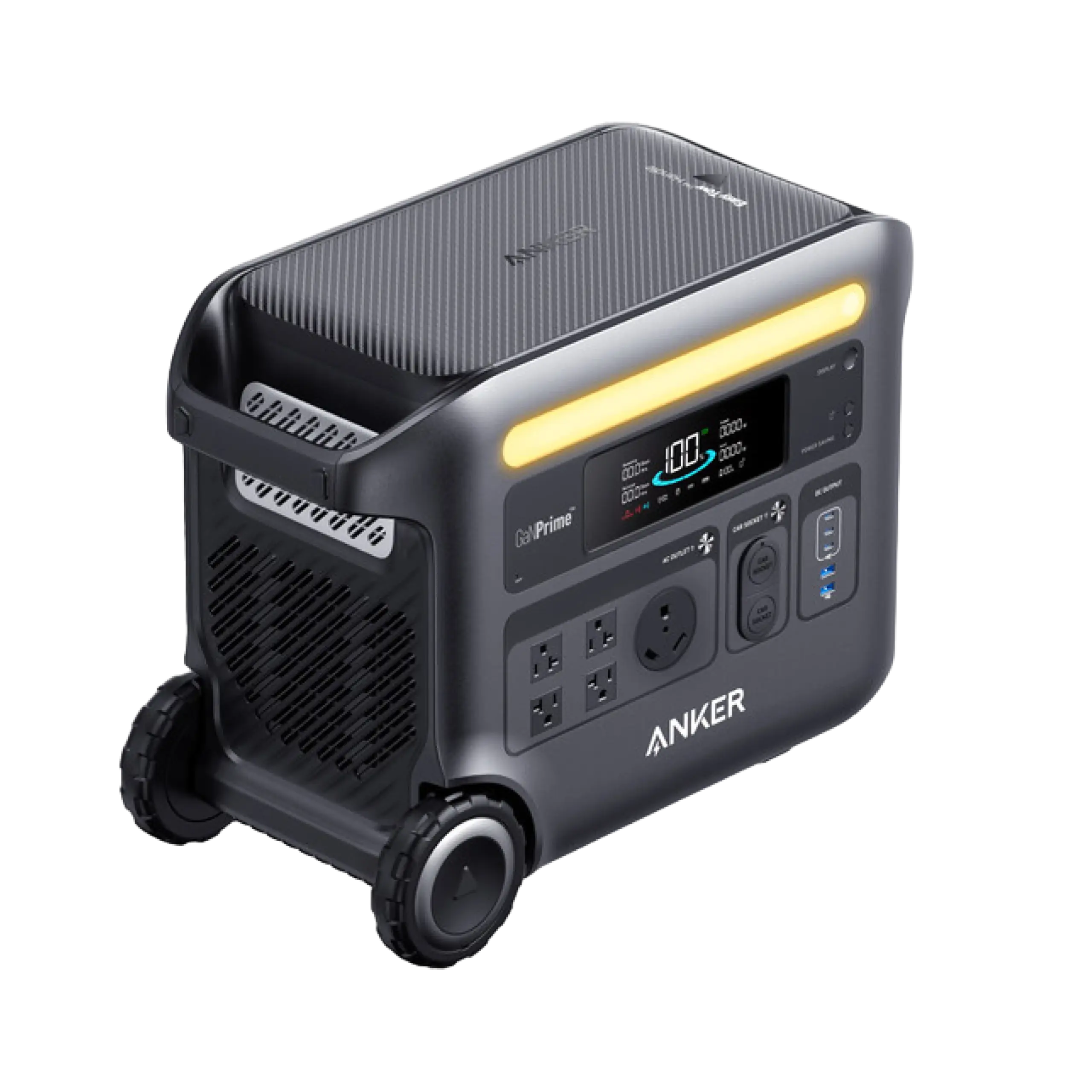 Estación-de-Poder-Portatil-Anker-SOLIX-F2600-2560Wh-costado